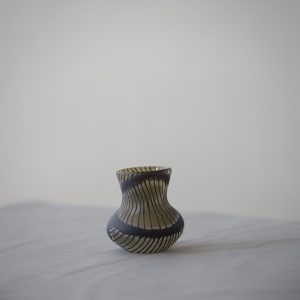 山崎雄一作 透明硝子 手吹きカップ